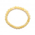 Pulsera de Calcita Amarilla 10 mm