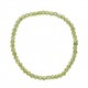 Pulsera de Peridoto 4 mm