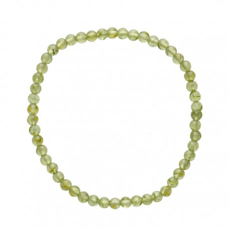 Pulsera de Peridoto 4 mm