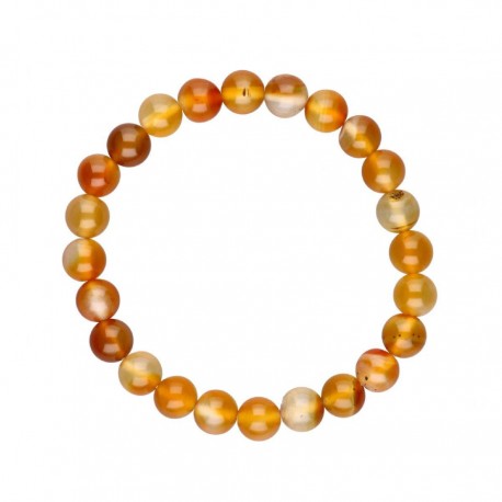 Pulsera de Cornalina 8 mm