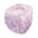 Portavela de Cuarzo Rosa